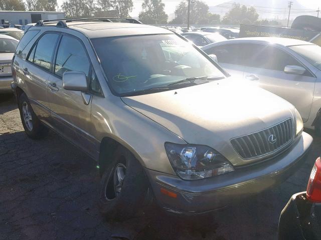 JT6GF10UXY0081596 - 2000 LEXUS RX 300 BEIGE photo 1