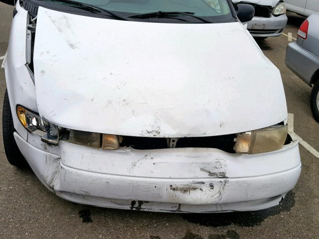 4N2ZN1112WD814977 - 1998 NISSAN QUEST XE WHITE photo 9