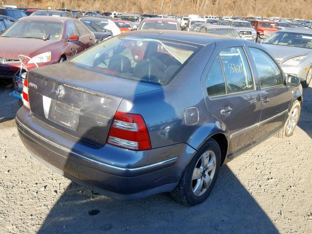 3VWSA69MX4M008024 - 2004 VOLKSWAGEN JETTA GLS BLUE photo 4