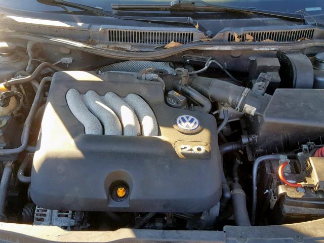 3VWSA69MX4M008024 - 2004 VOLKSWAGEN JETTA GLS BLUE photo 7