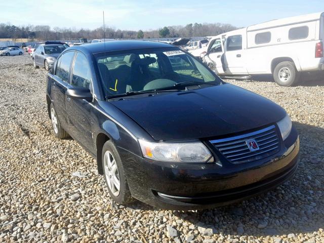1G8AJ55F77Z188138 - 2007 SATURN ION LEVEL BLACK photo 1