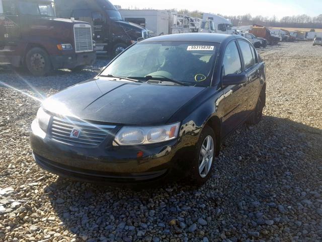 1G8AJ55F77Z188138 - 2007 SATURN ION LEVEL BLACK photo 2