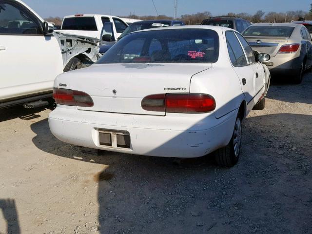 1Y1SK5262VZ447199 - 1997 GEO PRIZM BASE 白色 照片 4