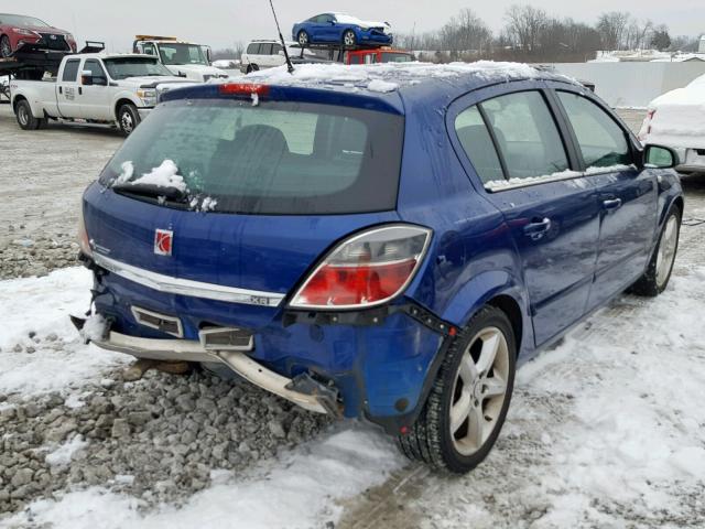 W08AT671585084921 - 2008 SATURN ASTRA XR BLUE photo 4