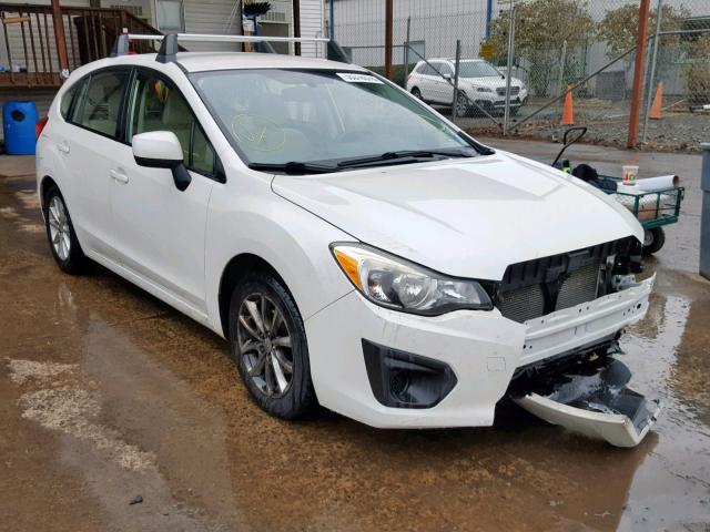 JF1GPAC66DH822718 - 2013 SUBARU IMPREZA PR WHITE photo 1