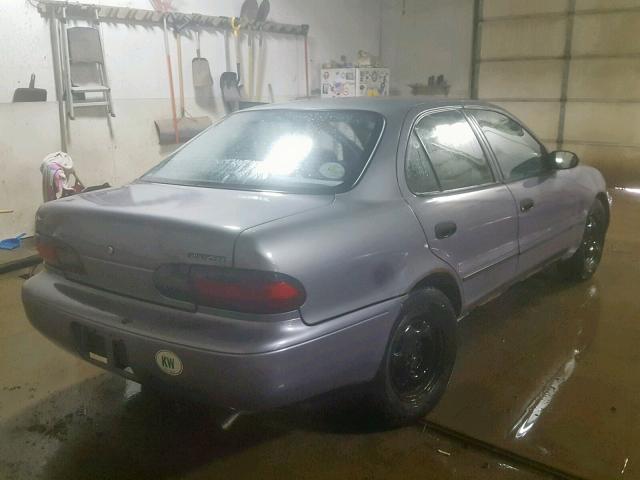 1Y1SK5268VZ412246 - 1997 GEO PRIZM BASE GRAY photo 4