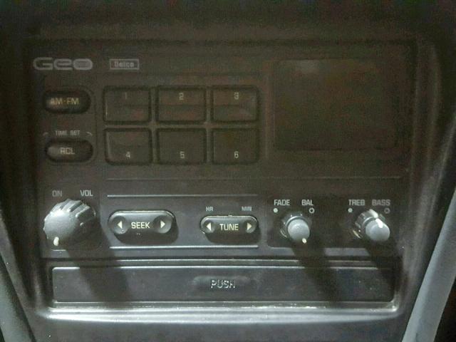 1Y1SK5268VZ412246 - 1997 GEO PRIZM BASE ნაცრისფერი ფოტო 9