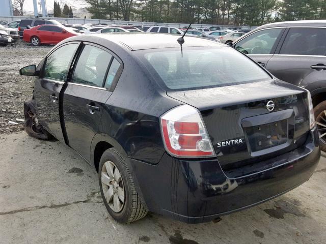 3N1AB61E08L688899 - 2008 NISSAN SENTRA 2.0 BLACK photo 3