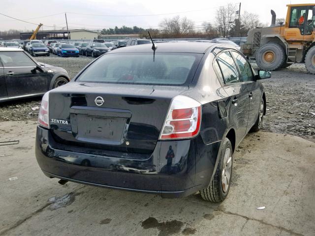 3N1AB61E08L688899 - 2008 NISSAN SENTRA 2.0 BLACK photo 4