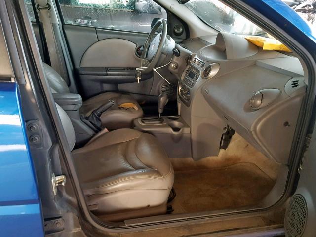 1G8AL54F44Z224746 - 2004 SATURN ION LEVEL BLUE photo 5