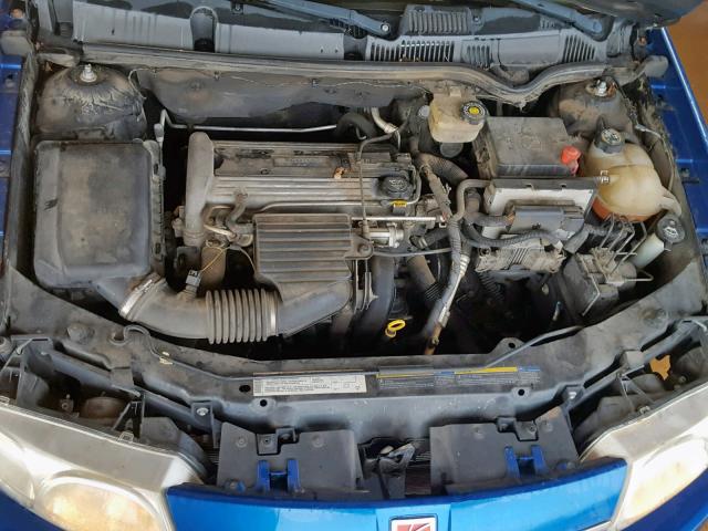 1G8AL54F44Z224746 - 2004 SATURN ION LEVEL BLUE photo 7