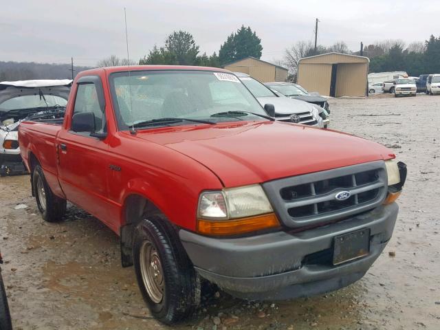 1FTYR10C1XTA01319 - 1999 FORD RANGER RED photo 1