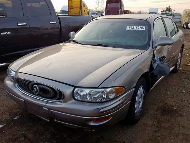 1G4HP54K51U128439 - 2001 BUICK LESABRE CU TAN photo 2