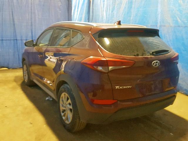 KM8J3CA41JU601437 - 2018 HYUNDAI TUCSON LIM RED photo 3