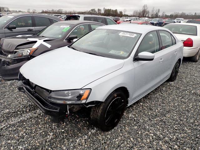 3VW2B7AJ1HM375923 - 2017 VOLKSWAGEN JETTA S WHITE photo 2