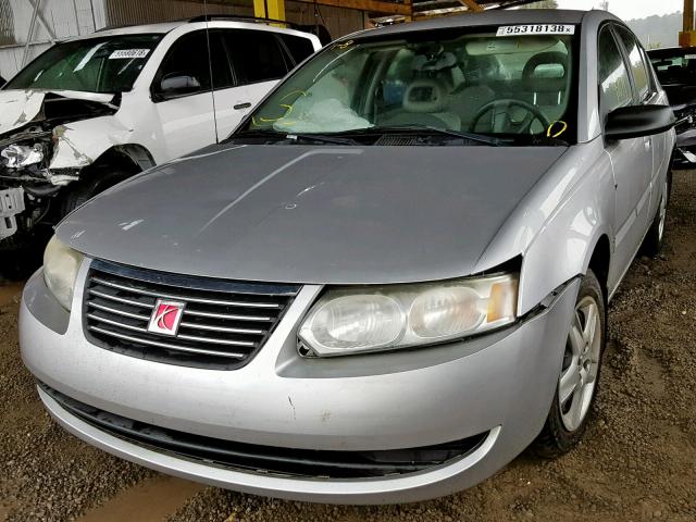 1G8AZ55F37Z104115 - 2007 SATURN ION LEVEL SILVER photo 2
