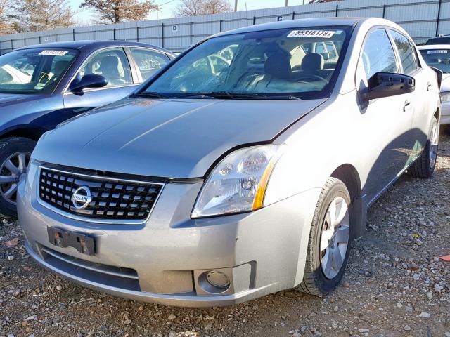 3N1AB61E19L620354 - 2009 NISSAN SENTRA 2.0 GRAY photo 2