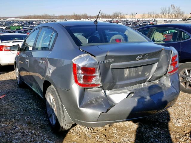 3N1AB61E19L620354 - 2009 NISSAN SENTRA 2.0 GRAY photo 3