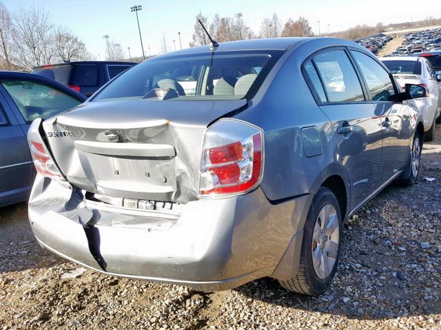 3N1AB61E19L620354 - 2009 NISSAN SENTRA 2.0 GRAY photo 4