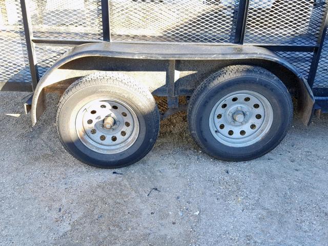 5RHCT1627GH002108 - 2016 UTILITY TRAILER BLACK photo 8