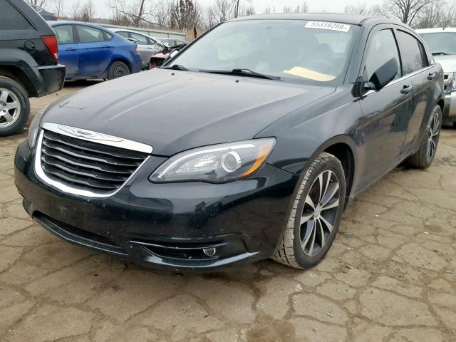 1C3CCBCG1EN135253 - 2014 CHRYSLER 200 LIMITE BLACK photo 2