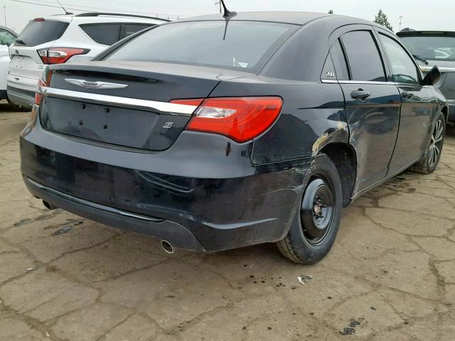 1C3CCBCG1EN135253 - 2014 CHRYSLER 200 LIMITE BLACK photo 4