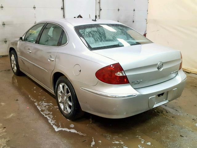 2G4WD582971183684 - 2007 BUICK LACROSSE C SILVER photo 3