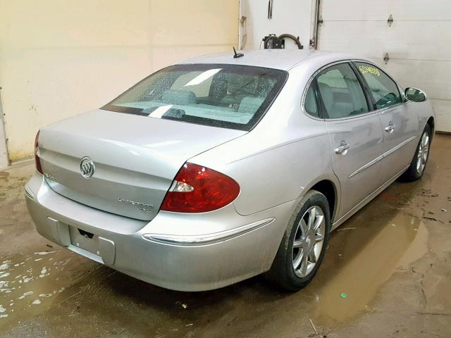 2G4WD582971183684 - 2007 BUICK LACROSSE C SILVER photo 4