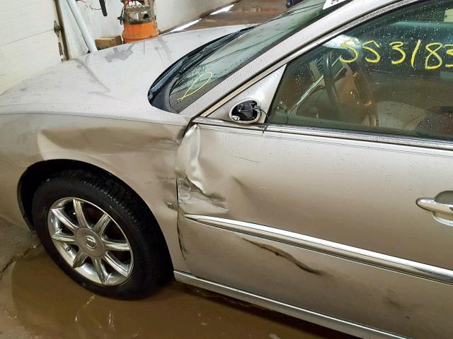 2G4WD582971183684 - 2007 BUICK LACROSSE C SILVER photo 9