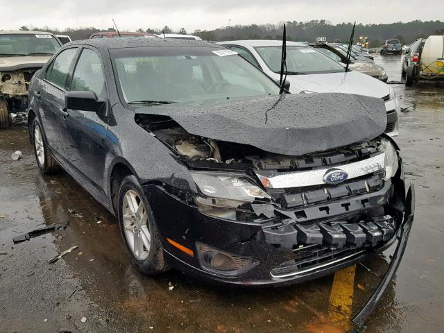 3FAHP0GA8AR292954 - 2010 FORD FUSION S BLUE photo 1