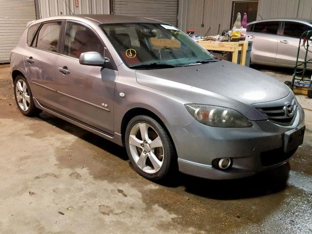 JM1BK343541205189 - 2004 MAZDA 3 HATCHBAC GRAY photo 1