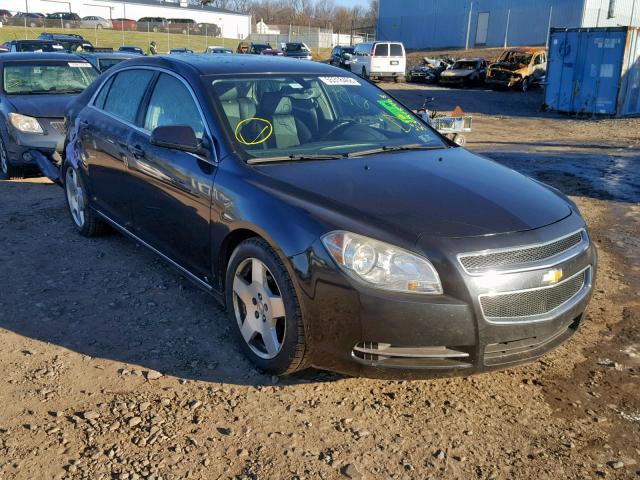 1G1ZJ577094246999 - 2009 CHEVROLET MALIBU 2LT BLACK photo 1