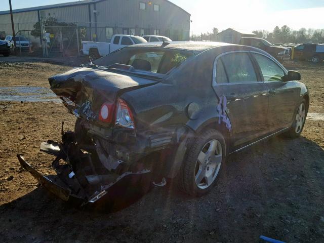 1G1ZJ577094246999 - 2009 CHEVROLET MALIBU 2LT BLACK photo 4