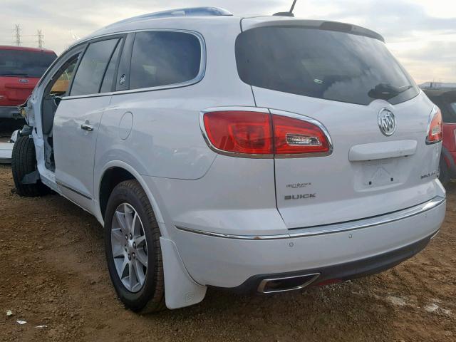 5GAKRAKD9HJ212505 - 2017 BUICK ENCLAVE WHITE photo 3