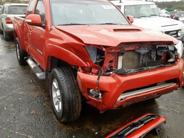 5TFTU4GNXFX064508 - 2015 TOYOTA TACOMA PRE RED photo 9