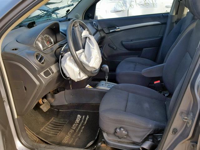 KL1TD56698B154451 - 2008 CHEVROLET AVEO BASE Boz foto 5
