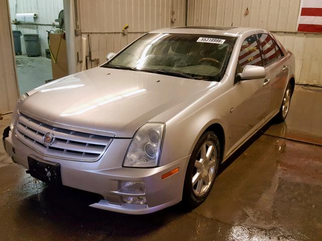 1G6DW677460128940 - 2006 CADILLAC STS SILVER photo 2