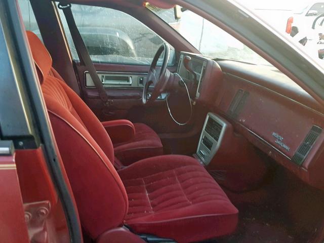 1G4NC54UXJM041507 - 1988 BUICK SKYLARK CU MAROON photo 5