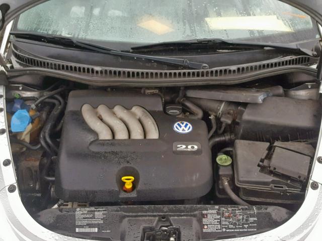 3VWCB21C32M411076 - 2002 VOLKSWAGEN NEW BEETLE Gümüş foto 7