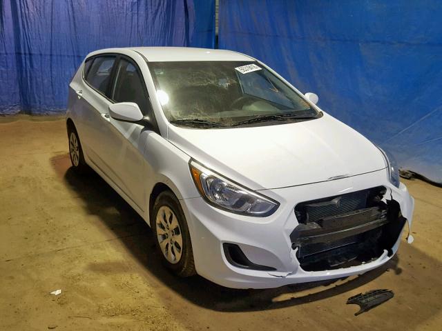 KMHCT5AE8HU343070 - 2017 HYUNDAI ACCENT SE WHITE photo 1