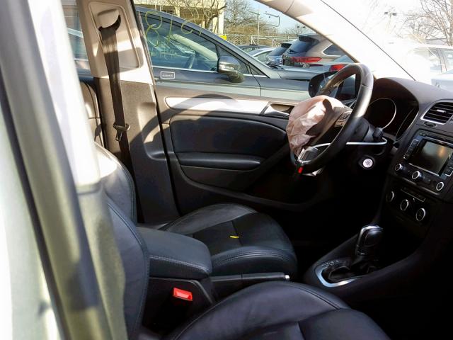 WVWDM7AJ3DW031137 - 2013 VOLKSWAGEN GOLF 银色 照片 5