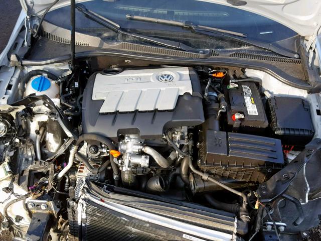 WVWDM7AJ3DW031137 - 2013 VOLKSWAGEN GOLF 银色 照片 7