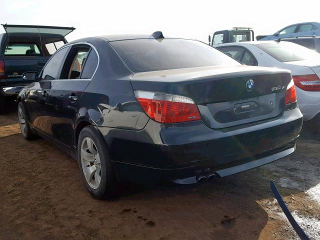 WBANF73597CU24478 - 2007 BMW 530 XI BLACK photo 3