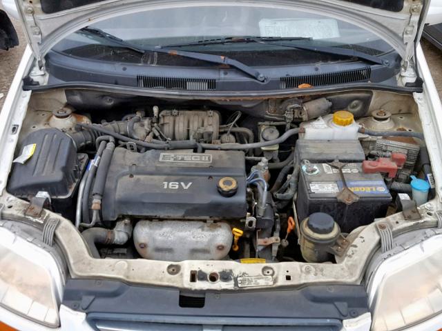 KL1TD666X8B115339 - 2008 CHEVROLET AVEO BASE 白色 照片 7