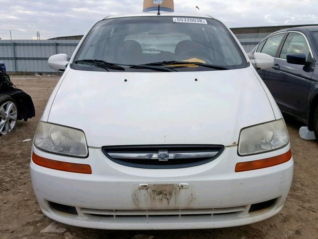 KL1TD666X8B115339 - 2008 CHEVROLET AVEO BASE 白色 照片 9