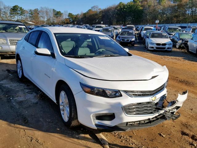 1G1ZD5ST9JF188167 - 2018 CHEVROLET MALIBU LT WHITE photo 1