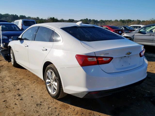 1G1ZD5ST9JF188167 - 2018 CHEVROLET MALIBU LT WHITE photo 3