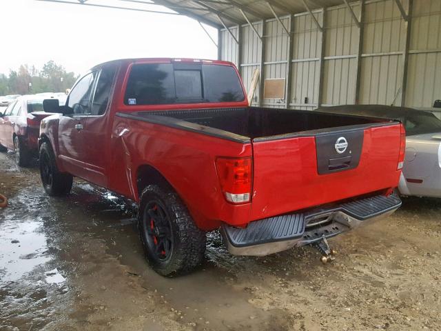 1N6BA06AX6N570294 - 2006 NISSAN TITAN XE RED photo 3