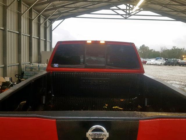 1N6BA06AX6N570294 - 2006 NISSAN TITAN XE RED photo 9