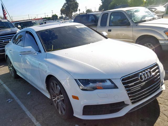 WAU2GAFC5DN145018 - 2013 AUDI A7 PRESTIG WHITE photo 1